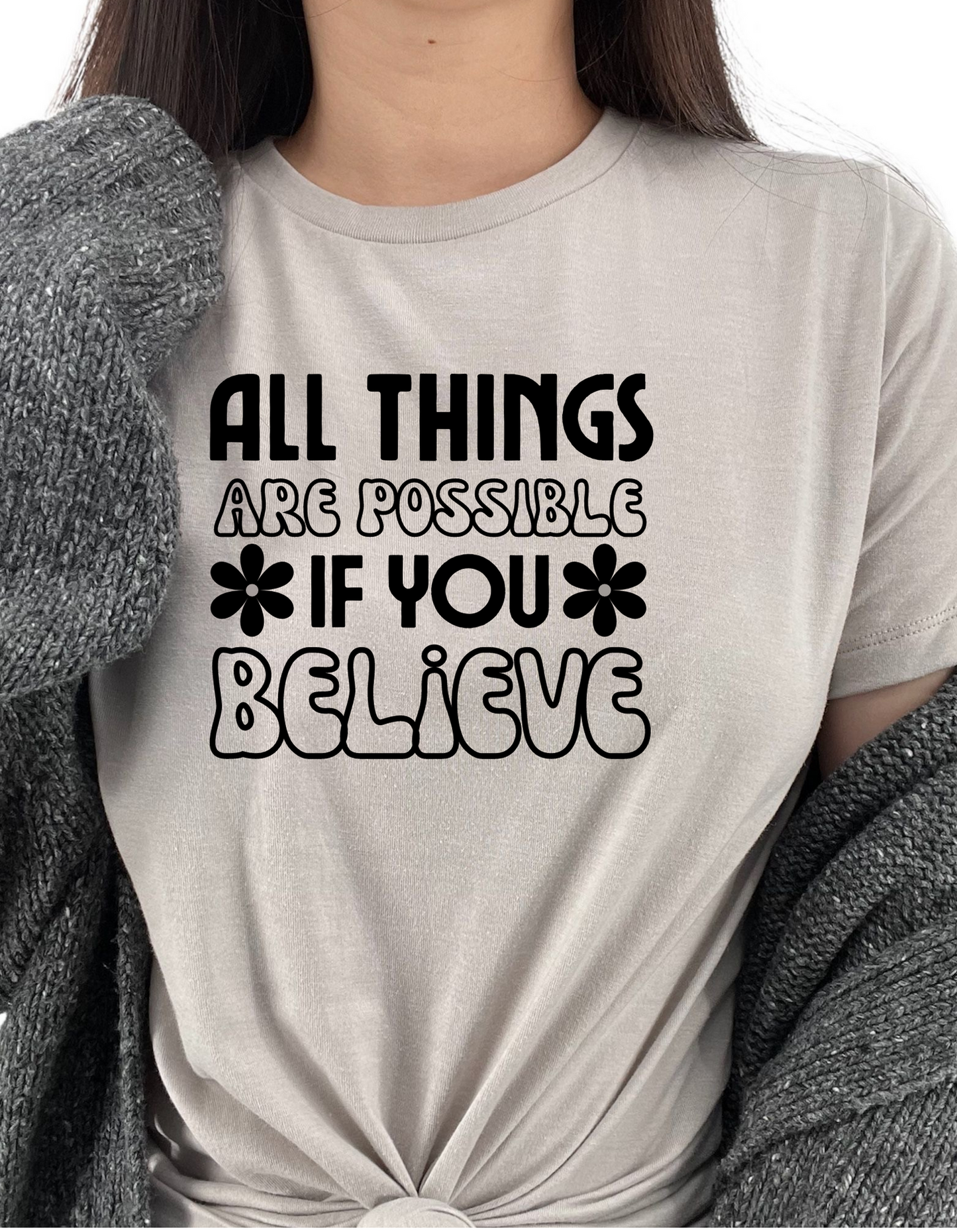 All Things Are Possible Women's Statement T-shirt