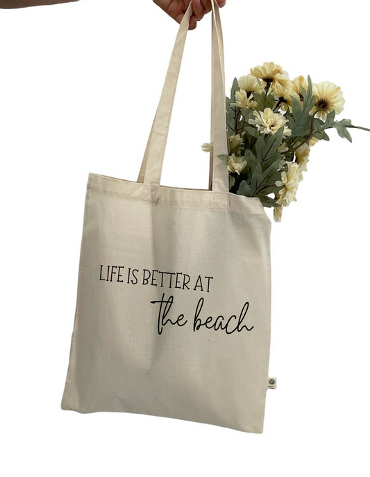 Life is Better at The Beach Tote Bag