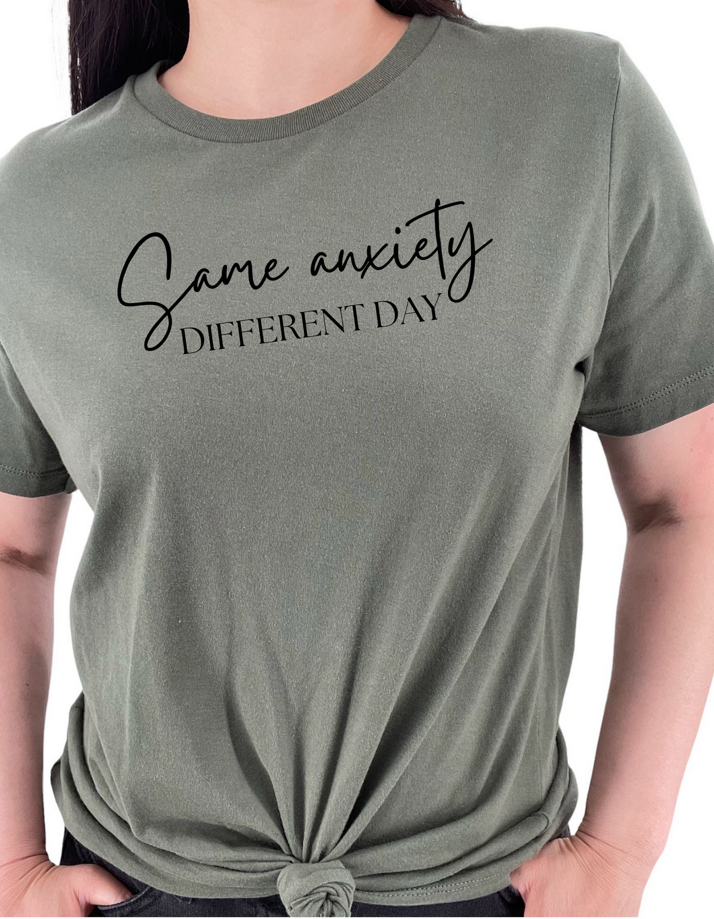 Same Anxiety Different Day Women's Graphic Shirt