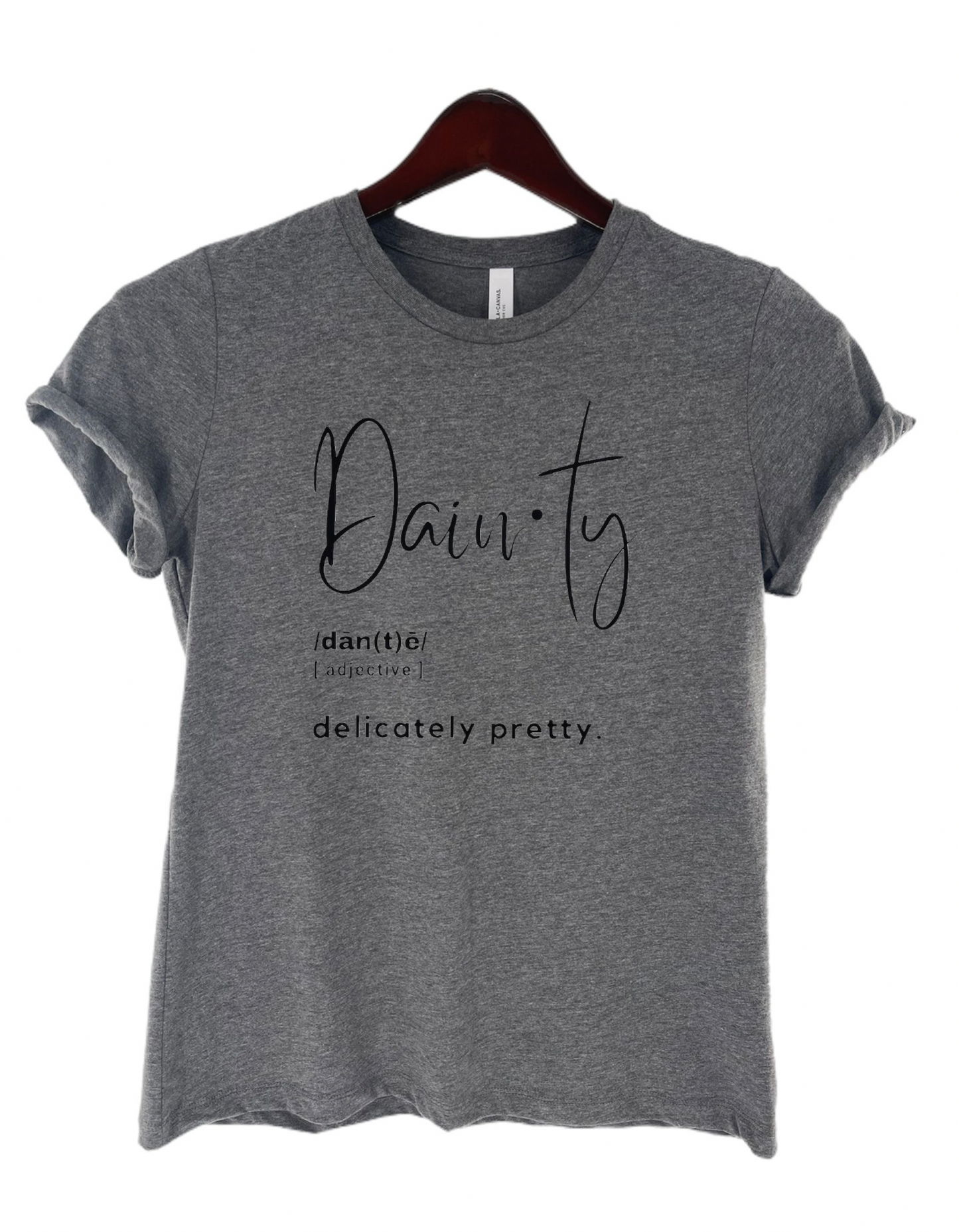 Dainty Definition Women's Cute Graphic T-shirt