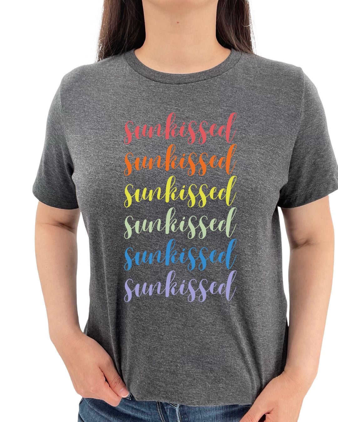 Sunkissed Rainbow Women's Graphic T-shirt