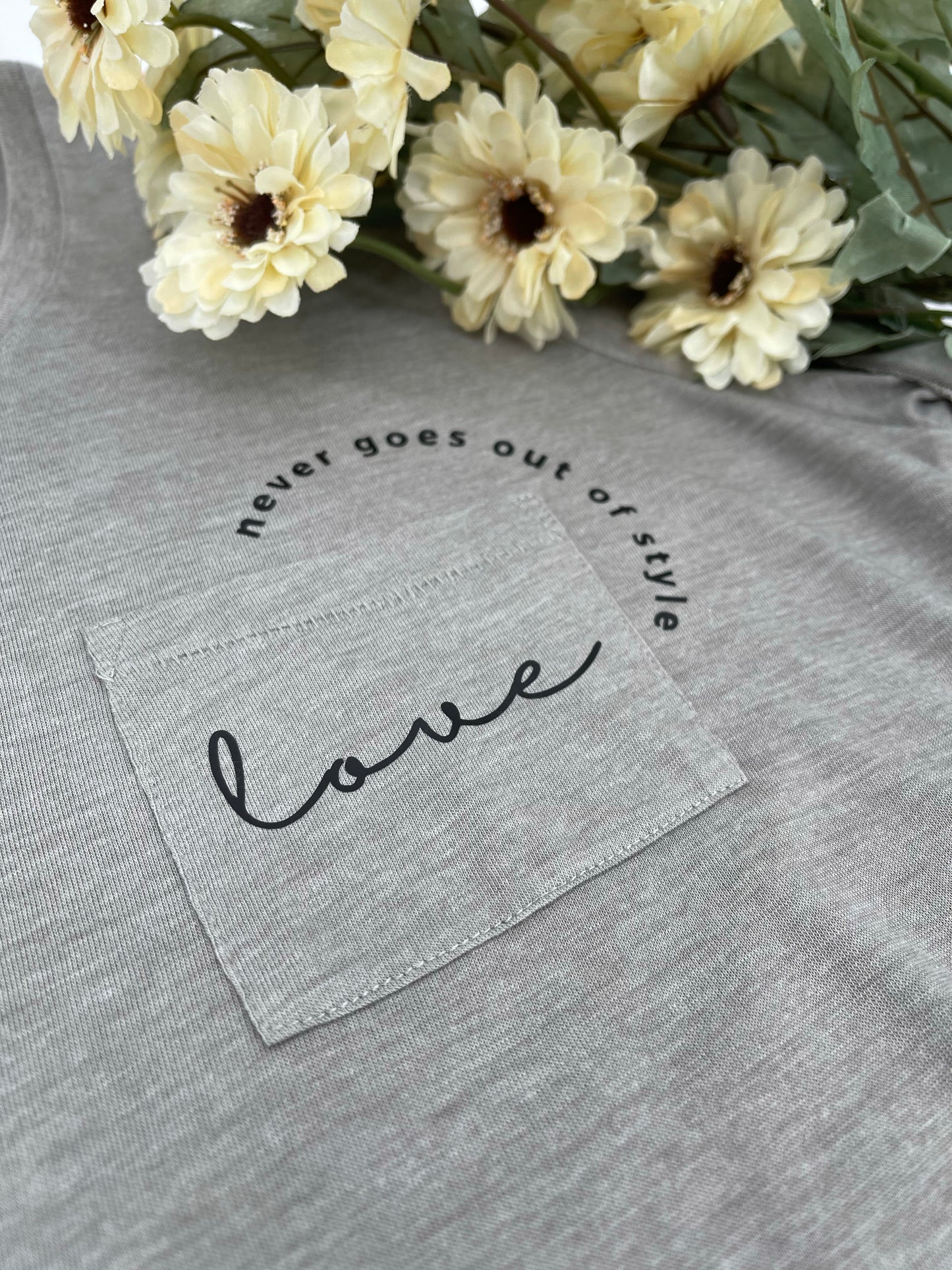 Love Never Goes Out of Style Women’s Flowy Tee