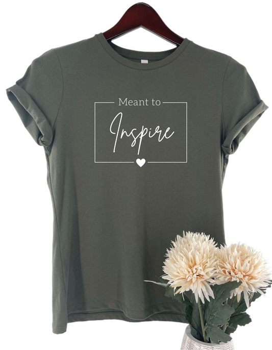 Meant to Inspire Women's Graphic Tee