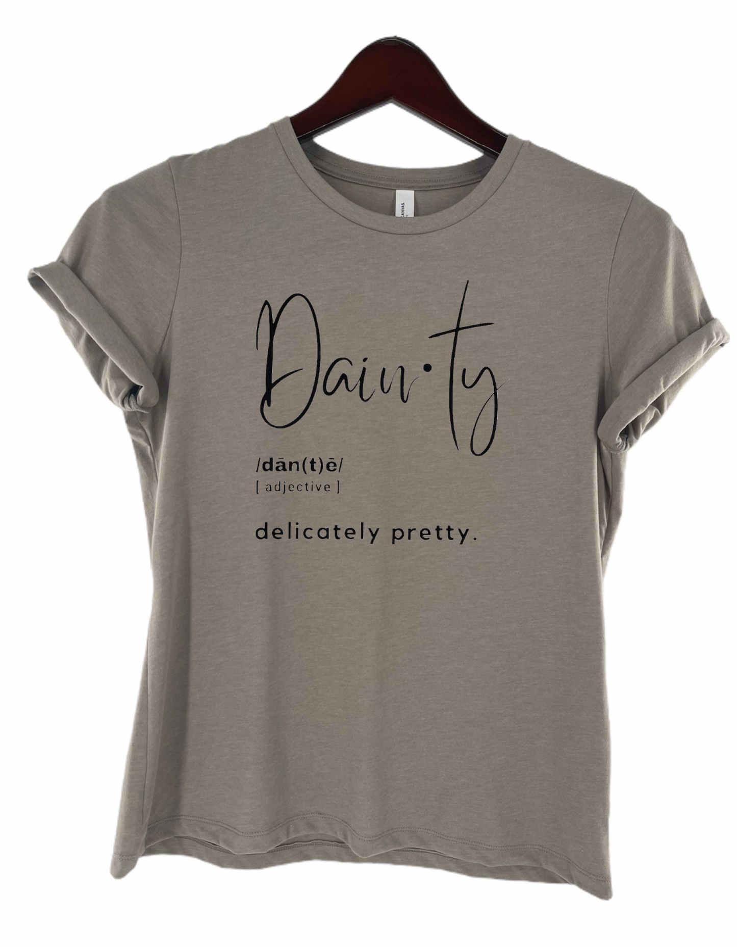 Dainty Definition Women's Cute Graphic T-shirt