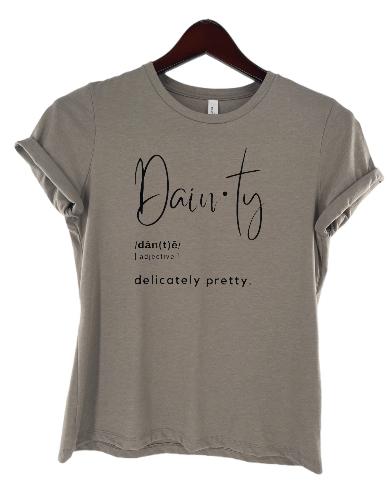 Dainty Definition Women's Cute Graphic T-shirt